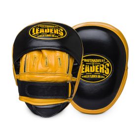 Лапы тренерские Leaders Curved Bumblebee LS3SPMCRVD BK/YL