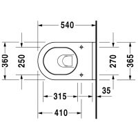 схема Duravit Starck 3 42250900A1