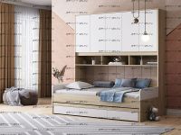 Кровать с антресолью Дельта Нэкст 21.04 (120х200)