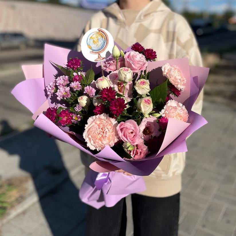 Букет сборный в школу №3