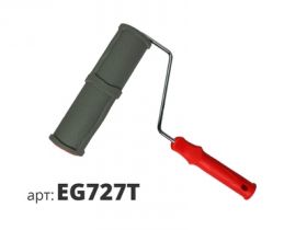 Декоративный Жесткий Резиновый Валик Кирпич Широкий Stmdecor EG727T 23см.