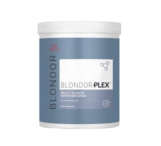 Пудра Wella Professionals BLONDOR PLEX обесцвечивающая без образования пыли до 9 тонов 800g (арт.2555)