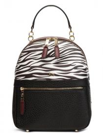 Женский рюкзак Labbra L-HF4043 black-white/plum