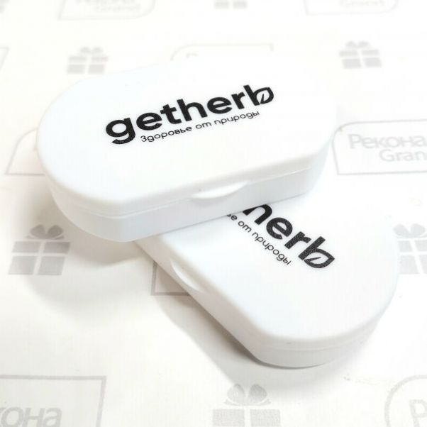 Таблетницы с логотипом Getherb
