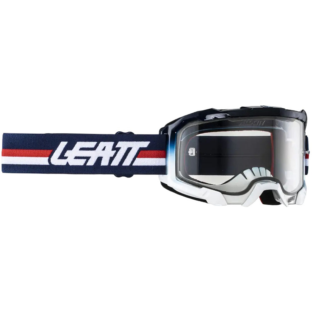 Leatt Velocity 4.5 Royal Clear 83% (2025) очки для мотокросса и эндуро