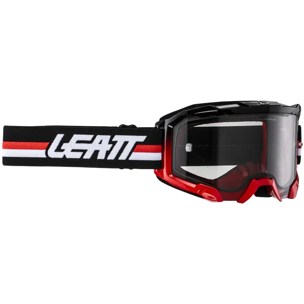 Leatt Velocity 4.5 Red Light Grey 58% (2025) очки для мотокросса и эндуро