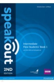 Speakout. Intermediate. Flexi A. Students' Book 1 + MyEnglishLab (+DVD) / Clare Antonia, Wilson JJ