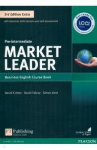 Market Leader. 3rd Edition Extra. Pre-Intermediate. Coursebook (+DVD) / Cotton David, Falvey David, Kent Simon