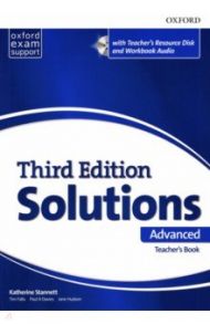 Solutions. Advanced. Third Edition. Teacher's Book with Teacher's Resource Disk Pack / Stannett Katherine, Falla Tim, Davies Paul A