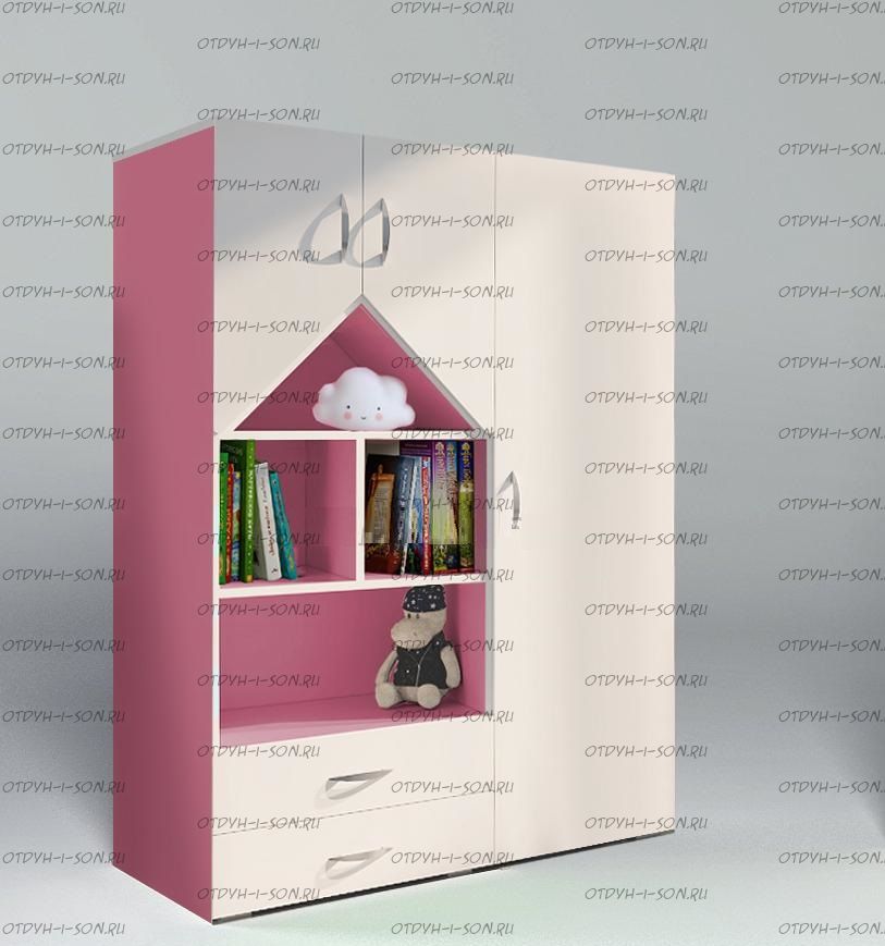 Шкаф с ящиками Нордик НД-04 Внешние габариты (101,3х47х147)