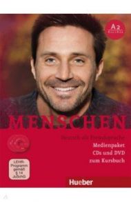 Menschen A2. Medienpaket, 2 Audio-CDs und 1 DVD zum Kursbuch. Deutsch als Fremdsprache / Habersack Charlotte, Specht Franz, Pude Angela