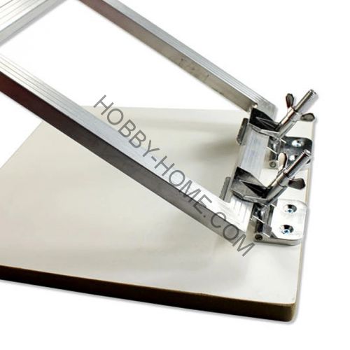 Печатный станок для шелкографии. Зажимы 3,5х6см, высота профиля до 45мм. 2шт.