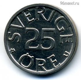 Швеция 25 эре 1978 U