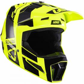 Leatt Moto 3.5 Junior V24 Citrus (2024) детский шлем внедорожный