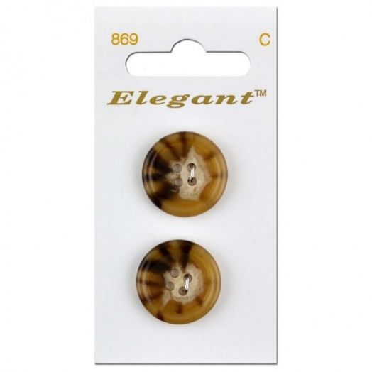 Пуговицы ELEGANT BLUMENTHAL LANSING 22 мм цвет коричневый "под рог" (565100869)