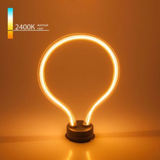 Светодиодная лампа филаментная Elektrostandard Art filament E27 4W (соответствует 30W) 220Lm 2400К