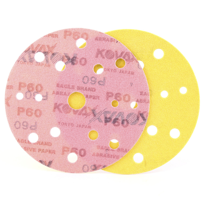 Kovax Абразивный круг Premium New, 152мм., P60, 15 отверстий, в упаковке 50шт.