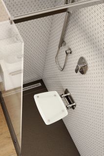 Ravak Shower Seat OVO-B II-CLEAR B8F0000051 - Santexnika Shop