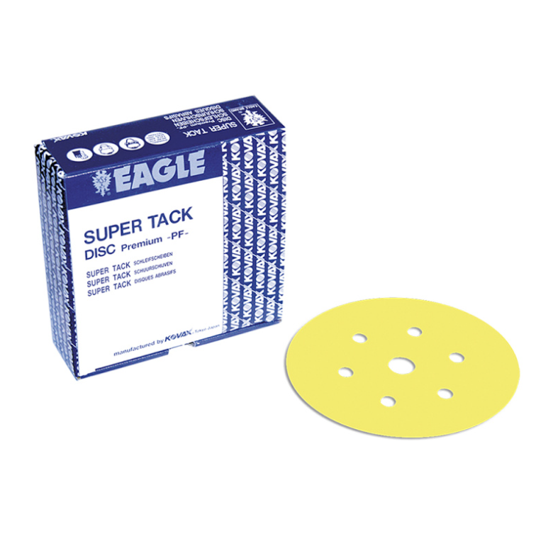 Kovax Абразивный круг Premium New, 152мм., P120, 7 отверстий, в упаковке 50шт.