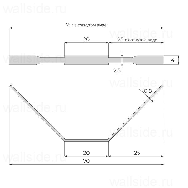 Minimal FD-05 микроплинтус