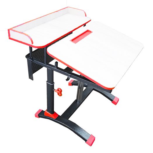 ЛСОШ-10 Стол компьютерный Трансформер (ЛДСП Белый)