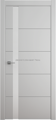 Эмаль Эмаль Геометрия-7  стекло мателюкс с магнитным замком стекло белое