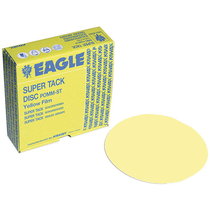 Kovax Микроабразивный круг Yellow film, без отверстий, 152мм., P800, (упаковка 50 шт.)