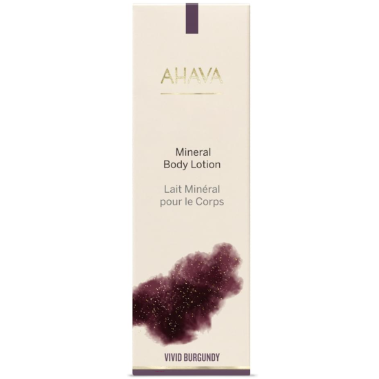 Лосьон для тела Минеральный Ahava Vivid Burgundy, 250 мл - упаковка