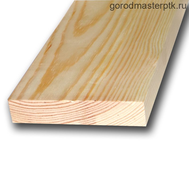 Доска сухая 20х95х6000 (мм) строганная  сорт "АВ" (R2)