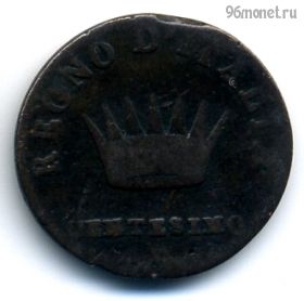 Италия 1 чентезимо 1810 B