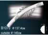 Молдинг Круговой Perfect B1070 Д146xШ2.8xВ4.3 см Д240хШ0.6хВ1см  /Перфект.