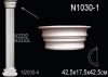 Капитель Полуколонны Perfect N1030-1 42.5x17.5x42.5 см /Перфект.