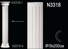 Ствол Колонны Perfect N3318LW 270x18 см /Перфект.