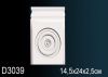 База Пилястры Perfect D3039 14.5x24x2.5 см /Перфект.