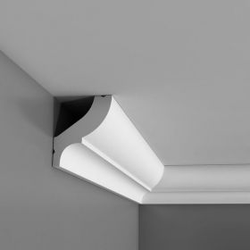 Карниз Гладкий Orac Decor CB502 Д200xШ4.9xВ5.9 см Лепнина из Дюрополимера / Орак Декор.