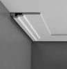 Карниз Гладкий Orac Decor С353 Д200xШ16.5xВ3 см Лепнина из Полиуретана / Орак Декор.