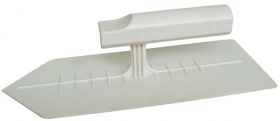 Кельма Белая Пластиковая Остроугольная Stmdecor D1145 24х10 см.