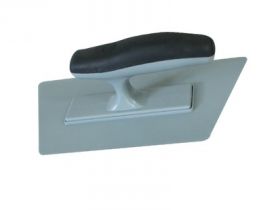 Кельма Пластиковая ТРАПЕЦИЯ Венеция Stmdecor D2140PTS 230х120х160 мм Края Сточены, Серая.