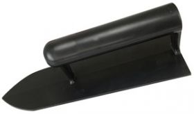Кельма Пластиковая Остроугольная Stmdecor D1100 210х70 мм Черная.