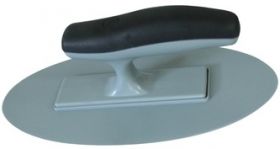 Кельма Пластиковая ОВАЛ 2 Венеция Stmdecor D2140POS 230х120 мм Серая, Края Сточены.
