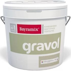 Декоративная Штукатурка Камешковая Bayramix Gravol 15кг №062 - 1,5 ММ для Внутренних и Наружных Работ / Байрамикс Гравол.
