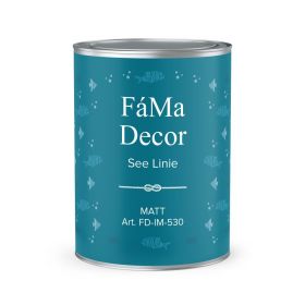 Краска Fama Decor See Linie 2.5л Белая Матовая Интерьерная для Внутренних Работ / Фама.