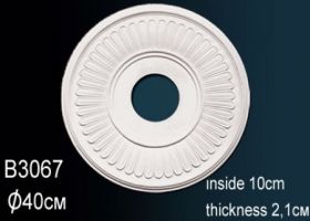 Розетка Perfect B3067 Д40 см /Перфект.