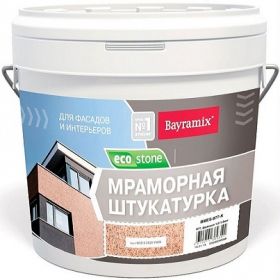 Декоративная Мраморная Штукатурка Bayramix Ecostone 15кг №772 с Естественным Блеском Натурального Камня / Байрамикс Экостоун.