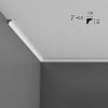 Карниз Гладкий Orac Decor C250 Д200xШ1.6xВ1.6 см Лепнина из Полиуретана / Орак Декор.