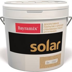 Мозаичное Покрытие Bayramix Solar 12кг Стеклянные Гранулы с Перламутром / Байрамикс Солар.