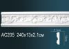 Молдинг Perfect AC205 Д240xШ2.1xВ13 см /Перфект.