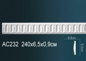 Молдинг Perfect AC232F Гибкий Д240xШ0.9xВ6.5 см /Перфект.