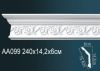 Карниз Потолочный Perfect AA099 Д240xШ6xВ14.2 см /Перфект.