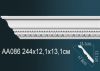 Карниз Потолочный Perfect AA086 Д240xШ13.1xВ12.1 см /Перфект.